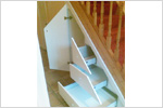 Storage unit interior detail
